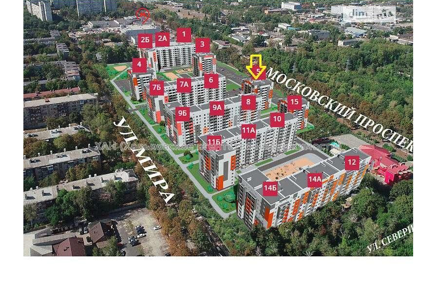 Продам квартиру, Мира ул. , 3 кім., 82 м², без внутренних работ 