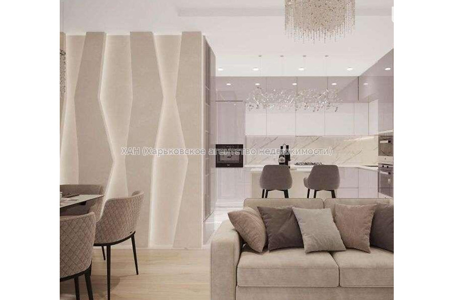 Продам квартиру, Холодногорская ул. , 3 кім., 91 м², авторский дизайн 