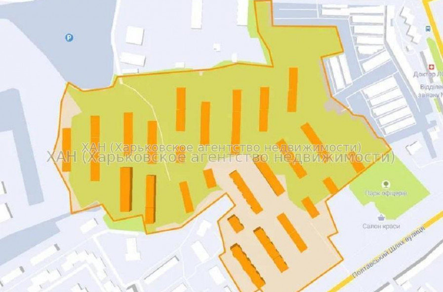 Продам квартиру, Полтавский Шлях ул. , 1 кім., 46 м², без внутренних работ 