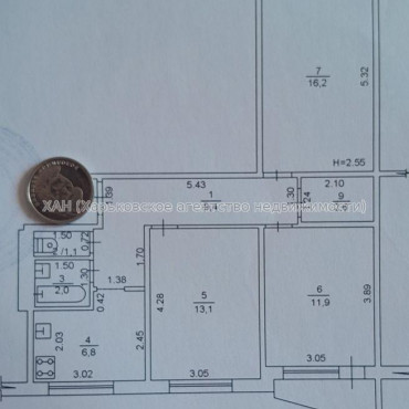 Продам квартиру, Аэрокосмический пр. , 3 кім., 62 м², косметический ремонт 