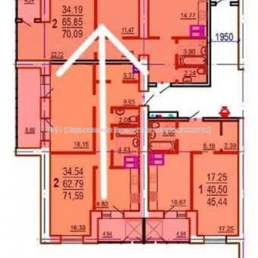 Продам квартиру, Шекспира пер. , 2 кім., 70 м², без внутренних работ 