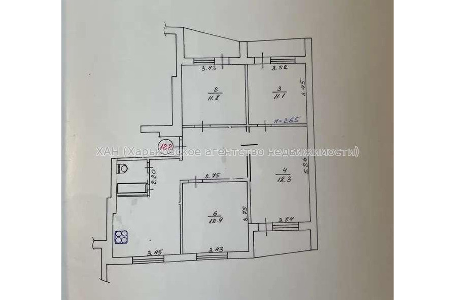 Продам квартиру, Каденюка ул. , 4 кім., 82 м², капитальный ремонт 