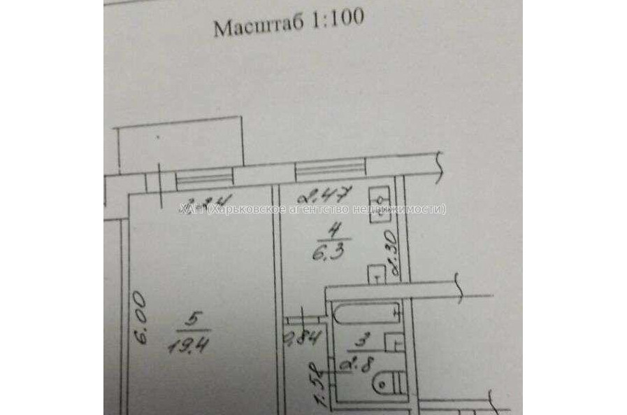 Продам квартиру, Гвардейцев Широнинцев ул. , 1 кім., 34 м², капитальный ремонт 