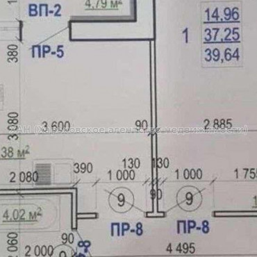 Продам квартиру, Валентиновская ул. , 1 кім., 39 м², без ремонта 
