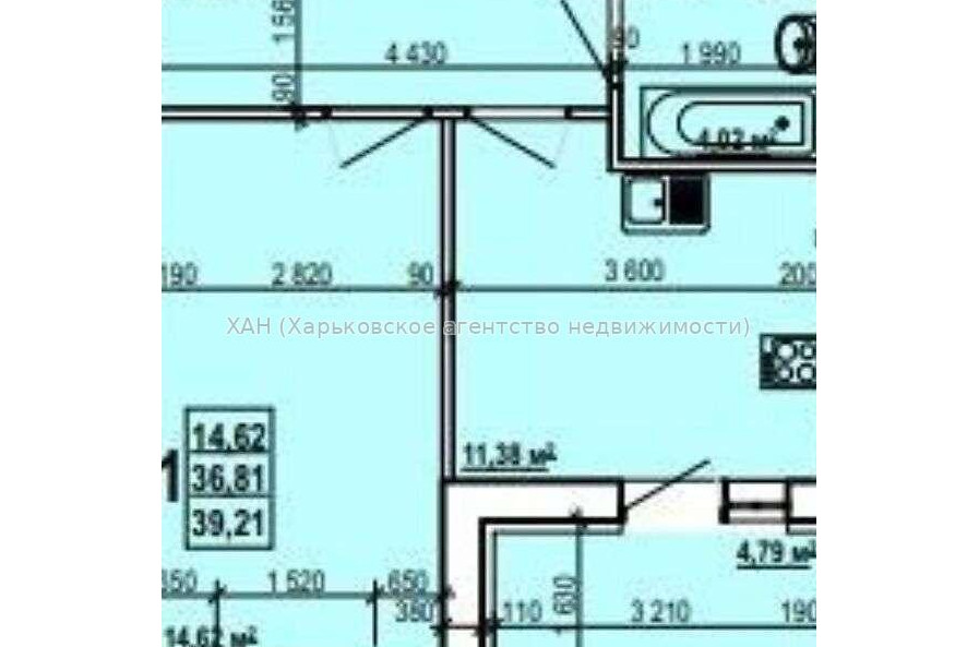 Продам квартиру, Мира ул. , 1 кім., 39 м², без внутренних работ 