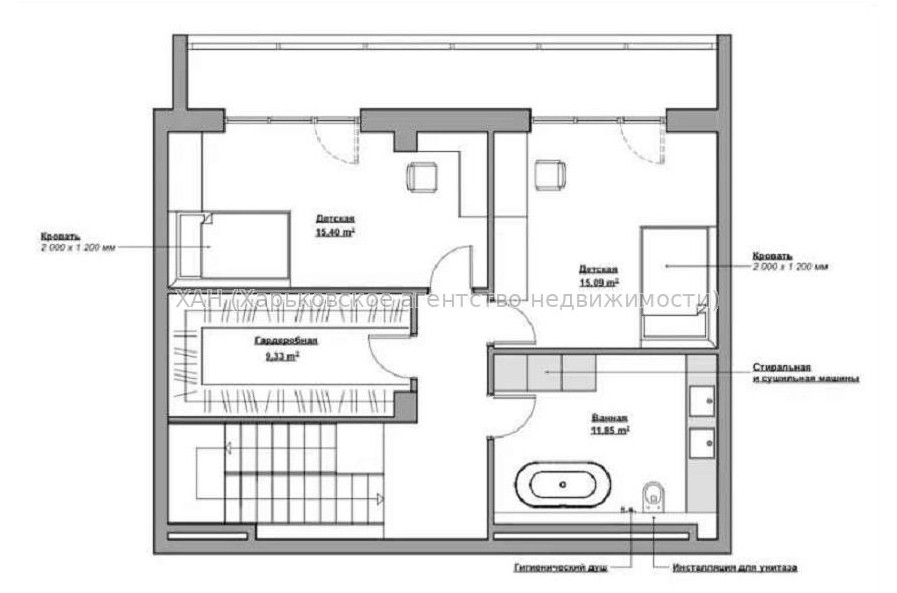 Продам квартиру, Клочковская ул. , 4  ком., 138 м², без внутренних работ 