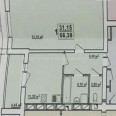 Продам квартиру, Домостроительная ул. , 1 кім., 55 м², без ремонта 