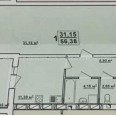 Продам квартиру, Домостроительная ул. , 1 кім., 55 м², без ремонта 