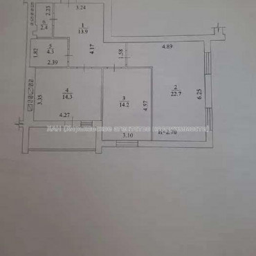 Продам квартиру, Мира ул. , 2  ком., 74 м², без внутренних работ 