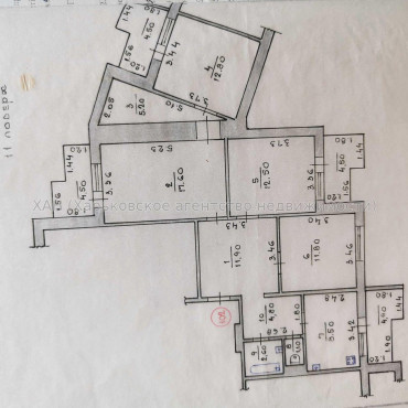 Продам квартиру, Кричевского ул. , 4 кім., 114 м², без внутренних работ 
