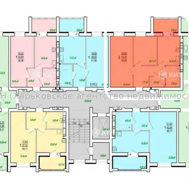 Продам квартиру, Полтавский Шлях ул. , 2 кім., 56 м², без ремонта 