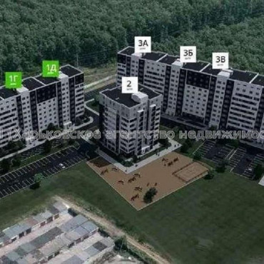 Продам квартиру, Победы просп. , 1 кім., 54 м², без внутренних работ 