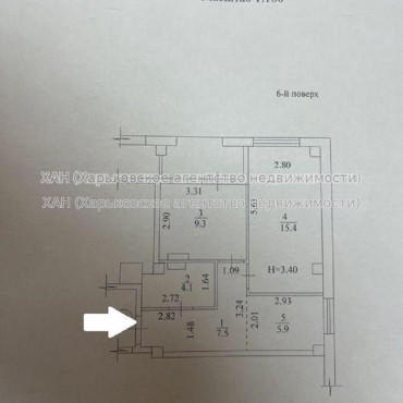 Продам квартиру, Домостроительная ул. , 1 кім., 44 м², капитальный ремонт 