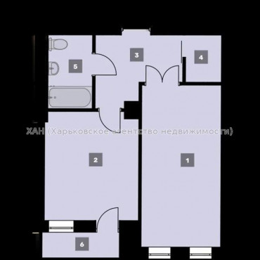 Продам квартиру, Сокольницкая ул. , 1 кім., 40 м², без внутренних работ 