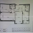 Продам квартиру, Льва Ландау просп. , 3  ком., 103 м², без внутренних работ 