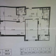 Продам квартиру, Льва Ландау просп. , 3 кім., 103 м², без внутренних работ 