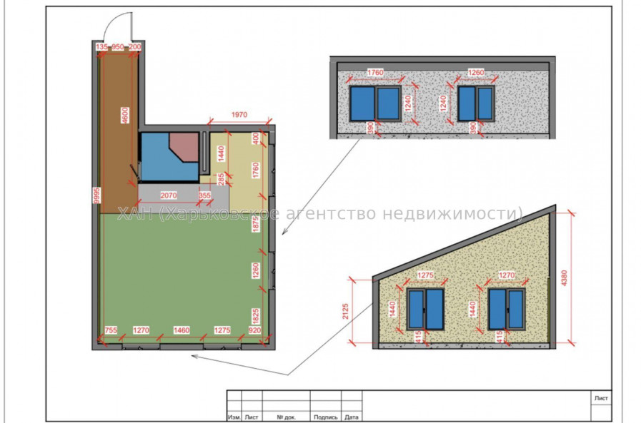 Продам квартиру, Деревянко ул. , 2  ком., 45 м², частичный ремонт 