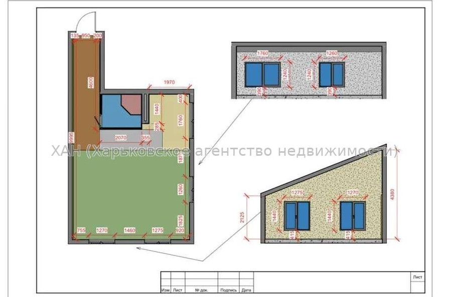 Продам квартиру, Деревянко ул. , 2 кім., 45 м², частичный ремонт 