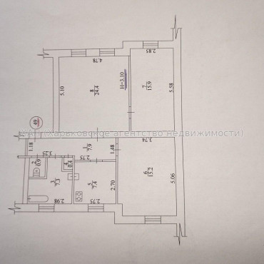 Продам квартиру, Юри Зойфера ул. , 3 кім., 80 м², косметический ремонт 