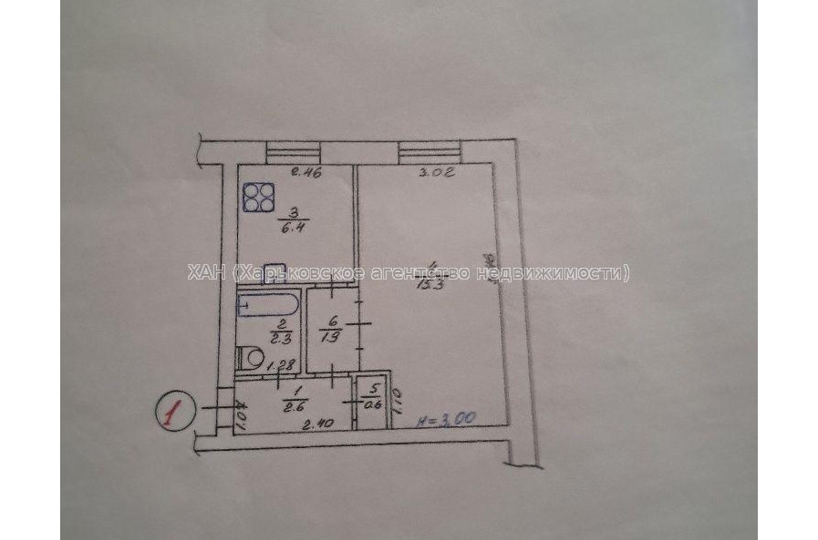 Продам квартиру, Пятигорский пер. , 1 кім., 29 м², косметический ремонт 