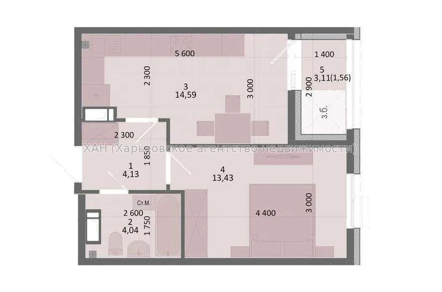 Продам квартиру, Лопатинский пер. , 1 кім., 38 м², без ремонта 