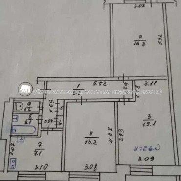 Продам квартиру, Людвига Свободы просп. , 1 кім., 15.10 м², косметический ремонт 