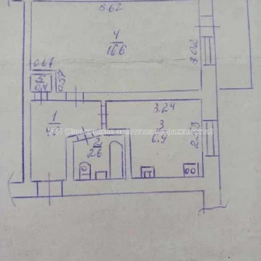 Продам квартиру, Старопрудная ул. , 1 кім., 32 м², советский ремонт 