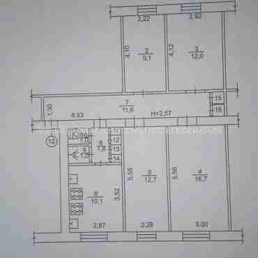 Продам квартиру, Василия Мельникова ул. , 2  ком., 46 м², косметический ремонт 