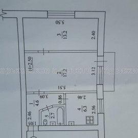 Продам квартиру, Тобольская ул. , д. 35 , 2  ком., 42 м², без ремонта