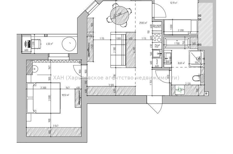 Продам квартиру, Профессорская ул. , 2  ком., 71 м², без внутренних работ 