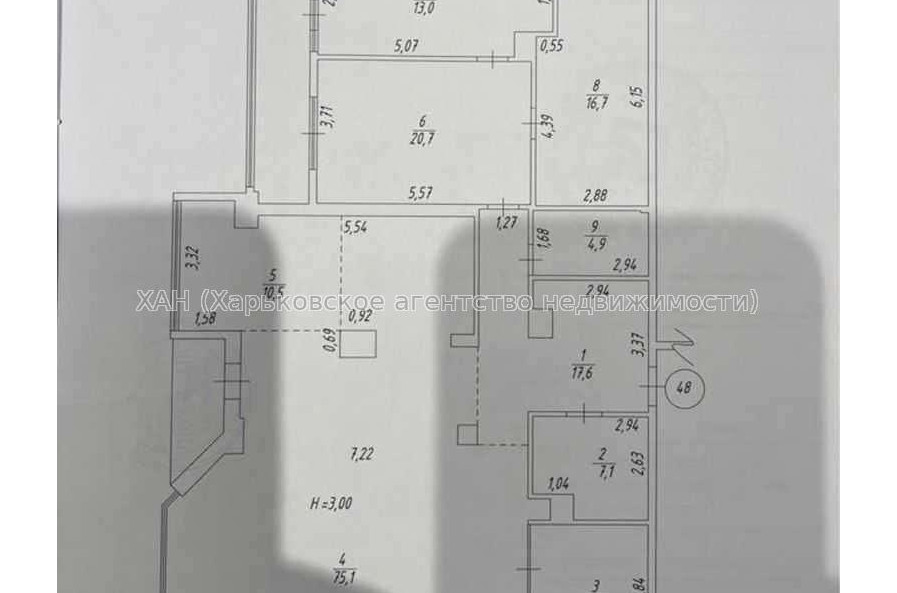 Продам квартиру, Профессорская ул. , 4 кім., 190 м², авторский дизайн 