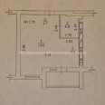 Продам квартиру, Шевченковский пер. , 1  ком., 32 м², без внутренних работ 