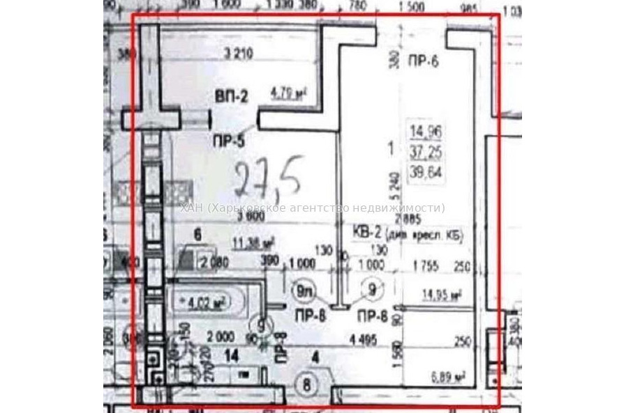 Продам квартиру, Валентиновская ул. , 1 кім., 39 м², без ремонта 