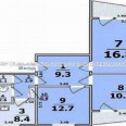 Продам квартиру, Соборности Украины ул. , 3 кім., 67 м², косметический ремонт 