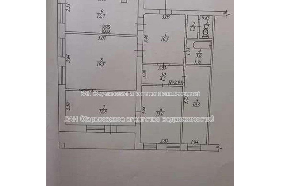 Продам квартиру, Навчальная ул. , 4 кім., 94 м², косметический ремонт 