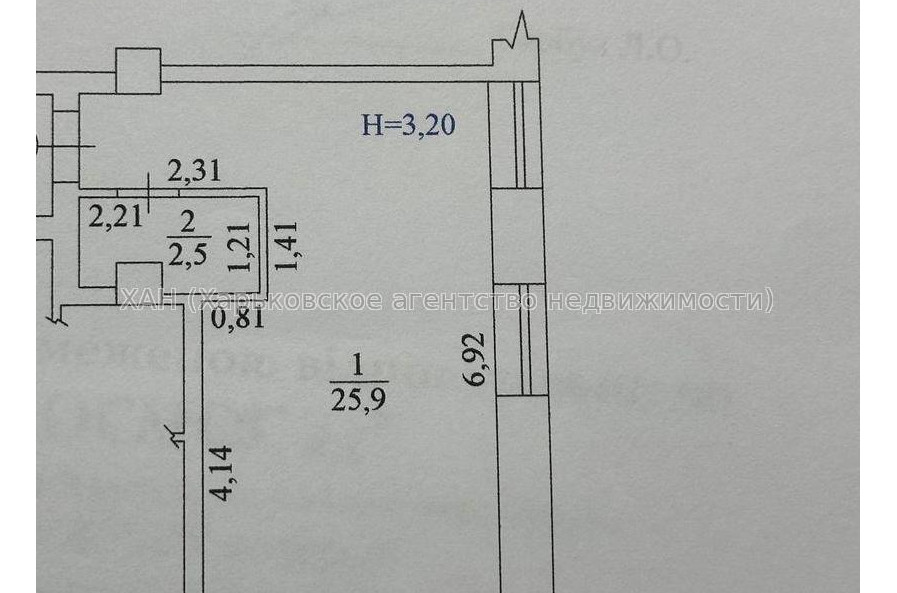 Продам квартиру, Космическая ул. , 1  ком., 28 м², капитальный ремонт 