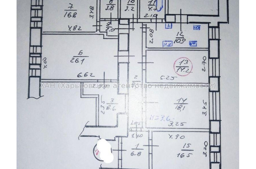 Продам квартиру, Полтавский Шлях ул. , 1  ком., 17 м², евроремонт 