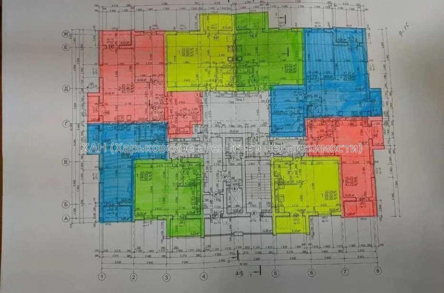 Продам квартиру, Героев Харькова просп. , 1  ком., 49 м², без внутренних работ 