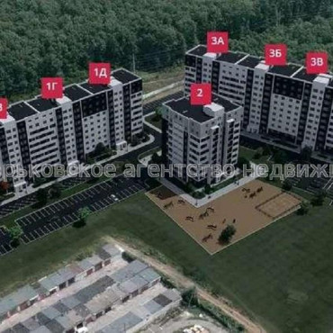 Продам квартиру, Победы просп. , 1 кім., 39 м², без внутренних работ 