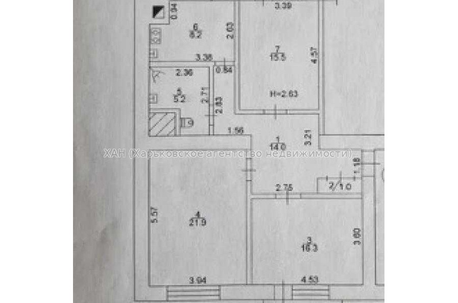 Продам квартиру, Европейская ул. , 3 кім., 89 м², капитальный ремонт 