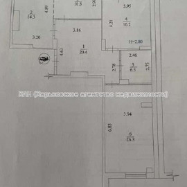 Продам квартиру, Героев Харькова просп. , 3 кім., 96 м², без внутренних работ