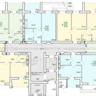 Продам квартиру, Полтавский Шлях ул. , 1 кім., 41 м², без внутренних работ 