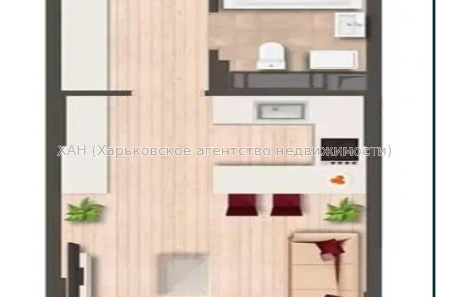 Продам квартиру, Плетневский пер. , 1  ком., 25 м², без ремонта 