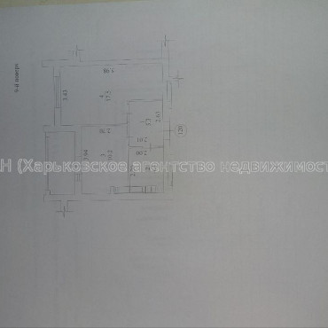Продам квартиру, Полтавский Шлях ул. , 1  ком., 40 м², без внутренних работ 