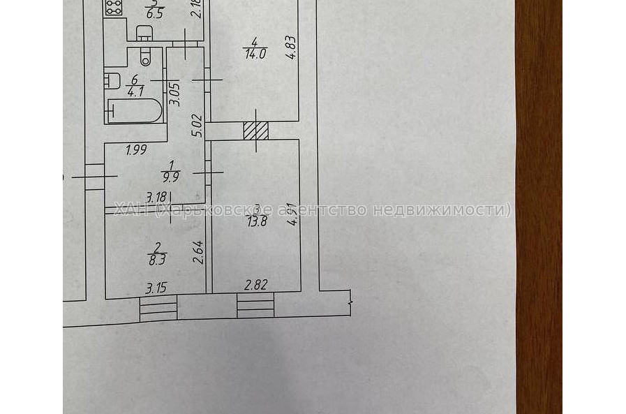 Продам квартиру, Пушкинский въезд , 3 кім., 56.60 м², косметический ремонт 