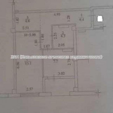 Продам квартиру, Домостроительная ул. , 1  ком., 42 м², без внутренних работ 