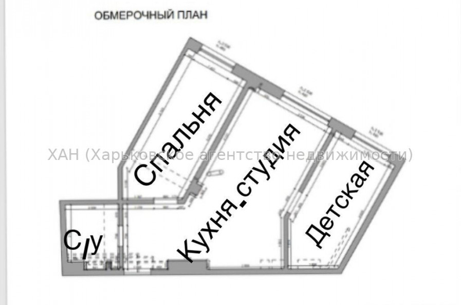 Продам квартиру, Отакара Яроша пер. , 3  ком., 62 м², без отделочных работ 