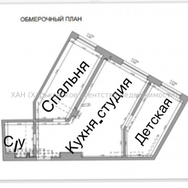 Продам квартиру, Отакара Яроша пер. , 3 кім., 62 м², без отделочных работ 