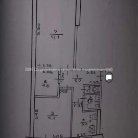 Продам квартиру, Ньютона ул. , 2  ком., 47 м², без ремонта