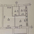 Продам квартиру, Шевченковский пер. , 1 кім., 37 м², частичный ремонт 